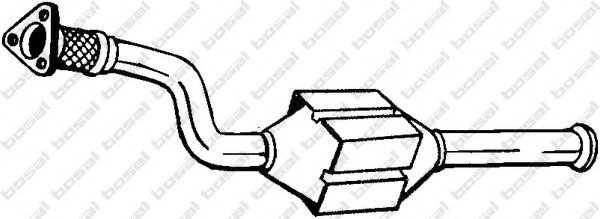 BOSAL 099-493 Catalytic Converter